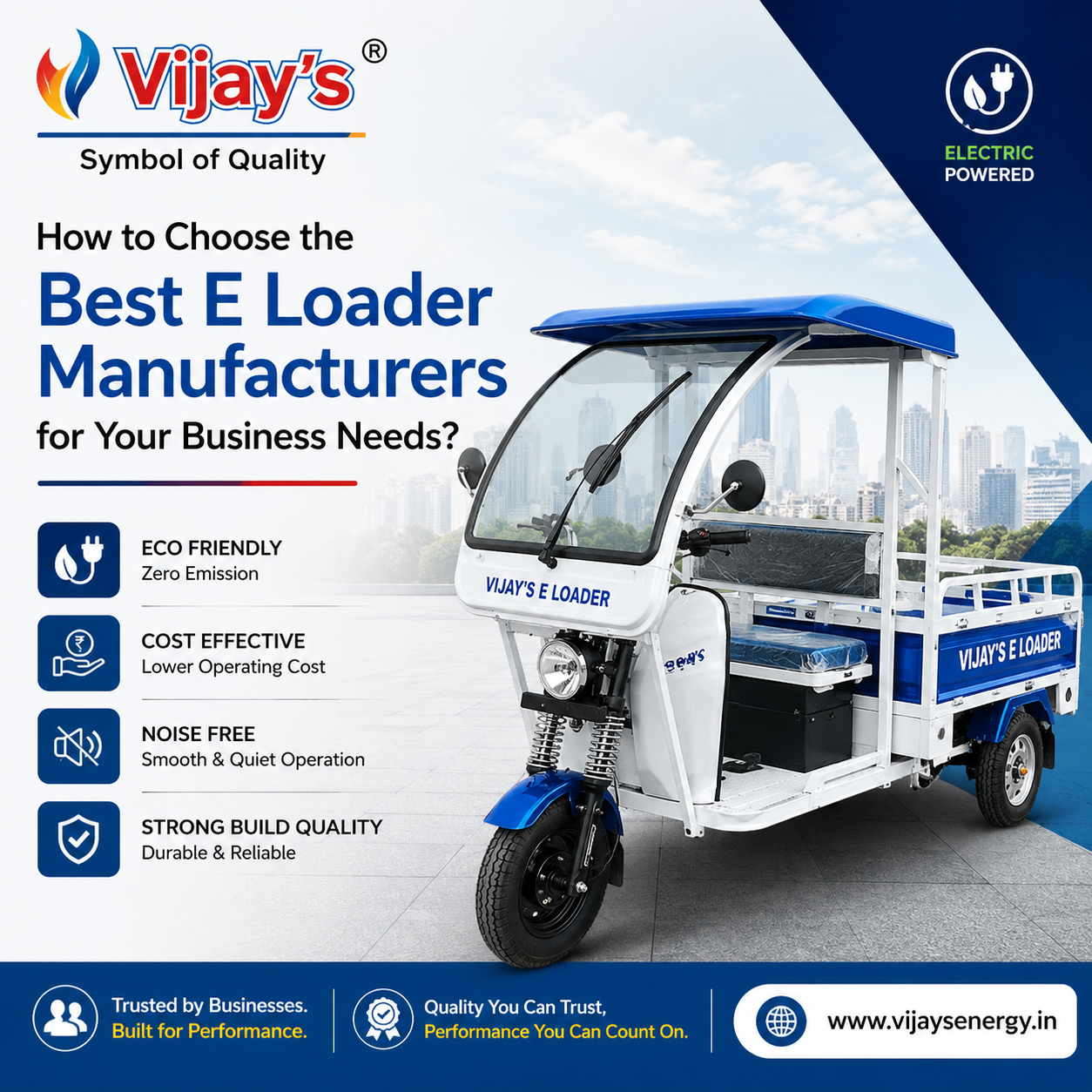 How to Choose the Best E Loader Manufacturers for Your Business Needs?