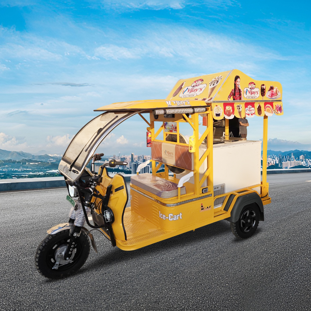 Ice Cart E Rickshaw